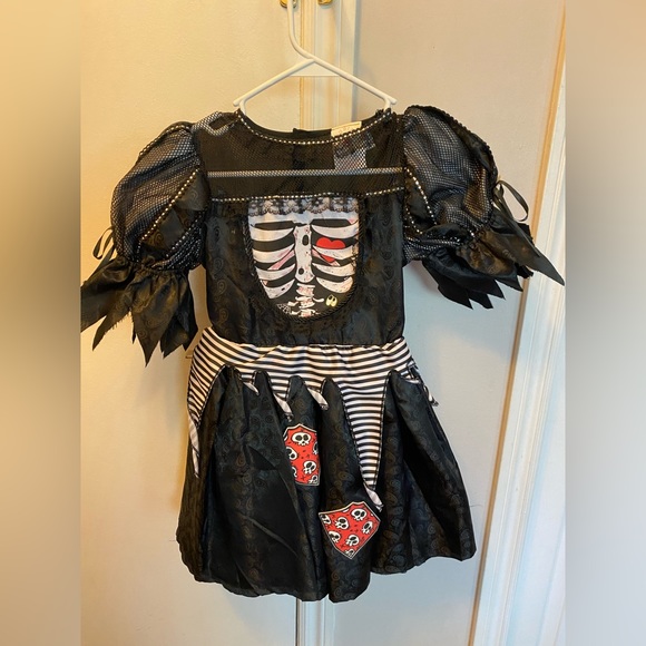 Bone Halloween Costume for Girls - Picture 1 of 4